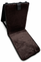 Tapis de prière musulman avec dossier pliable ultra confortable pour le dos (compact 30x70 cm) - Marron foncé Tapis de prière musulman avec dossier pliable ultra confortable pour le dos (compact 30x70 cm) - Marron foncé