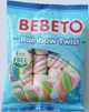 Guimauve halal Bebeto Arc-en-ciel Colore Torsion (Marshmallow Rainbow Twist)