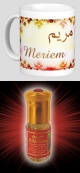 Pack Mug (tasse) + Parfum "Meriem"