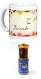 Pack Mug (tasse) + Parfum "Farah"