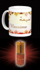 Pack Mug (tasse) + Parfum "Nassima"