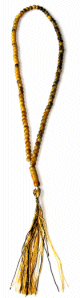 Sabha (Chapelet) 99 perles de couleur Jaune