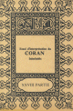 Essai d’interprétation du Coran Inimitable Essai d’interprétation du Coran Inimitable
