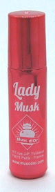 Parfum concentre sans alcool Musc d'Or "Lady Musk" (8 ml de luxe) - Pour femmes
