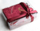 Coffret Pack Cadeau Couleur Rouge Bordeaux : Le Saint Coran + Tapis de priere + Chapelet "Sebha"