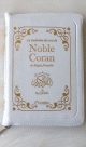 Le Noble Coran en francais - La traduction des sens en langue francaise (Fermeture zip) - Couleur blanc