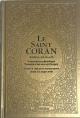 Le Saint Coran Rainbow (Arc-en-ciel) - Francais-Arabe avec transcription Phonetique - Dore (Or) - Edition de luxe (Couverture Cuir doree)