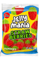 Bonbon Confiseries Halal : Fraises sauvages sucrees acides (100 g) - Jelly Mania "Straw Berries"