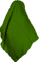 Hijab (Foulard) vert fonce