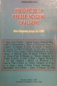 Historie de la presse indigene en Algerie - Des origines jusqu'en 1930