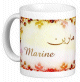 Mug prenom francais feminin "Marine" -