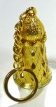 Parfum Musc d'Or "Royal Oud" - Bouteille porte cle doree avec sa boite